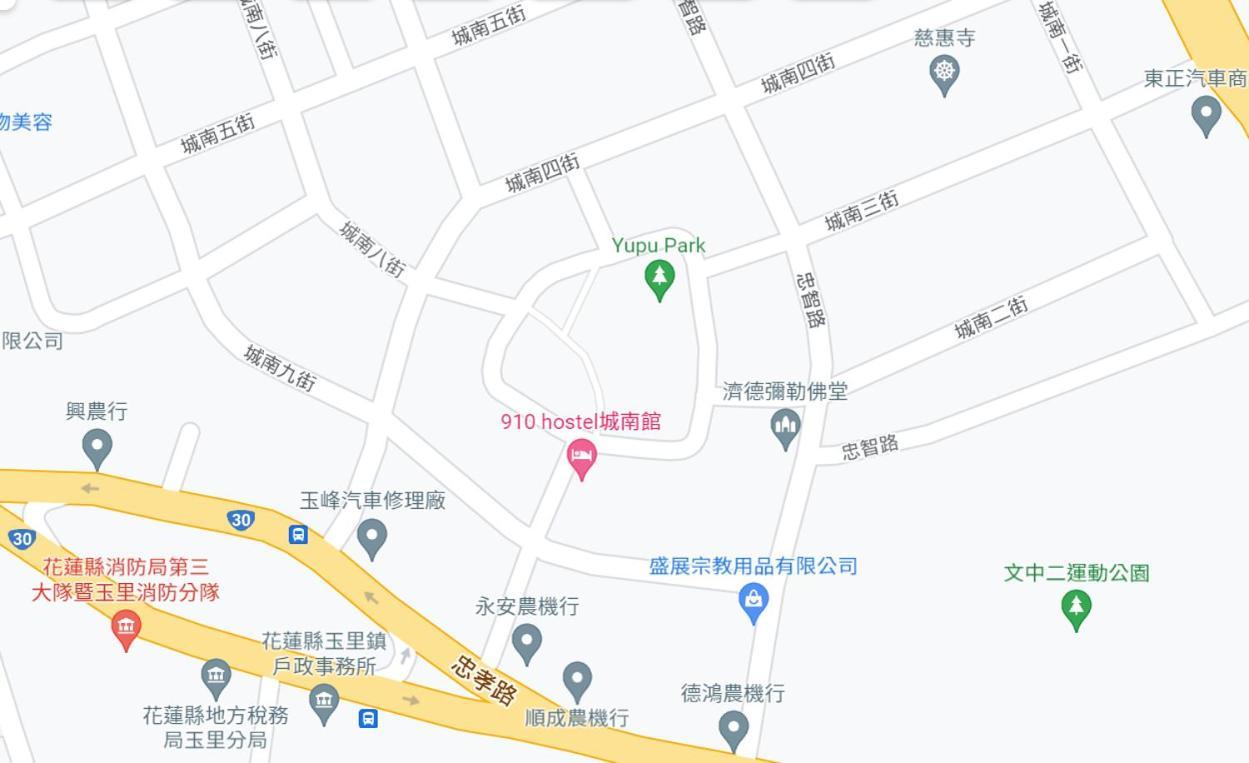 910 Hostel 城南館-自助入住 Yuli Eksteriør bilde